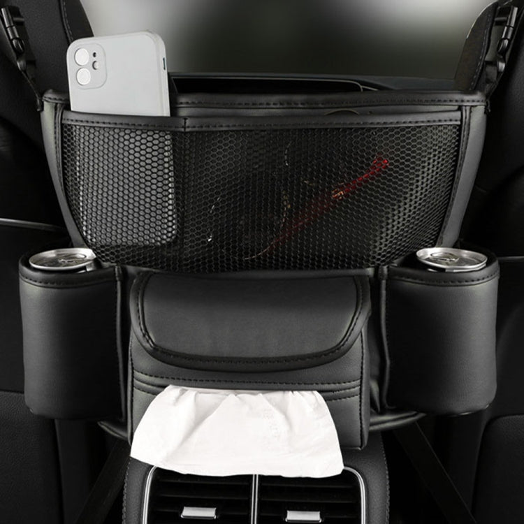 Car Multifunctional Armrest Box Storage Bag Car Interior Supplies(Grey) by buy2fix