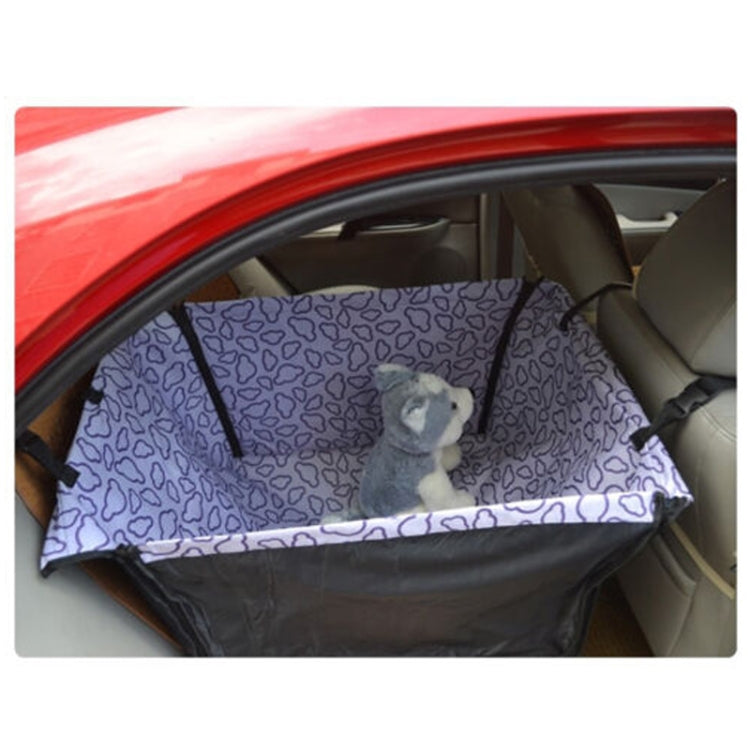 Car Single Seat Waterproof Pet Seat Protective Pad, Color: Orange Cloud by buy2fix