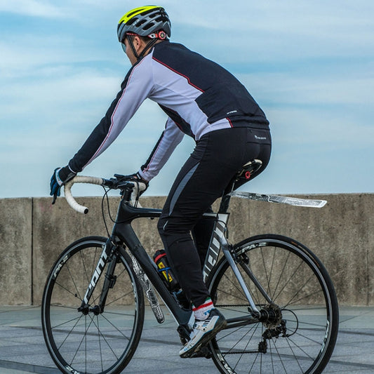 ENLEE E-641316 6pcs /Set Bicycle Extended Front And Rear Mudguards Road Bike Quick Detachable Fenders, Style: Snake Model by ENLEE