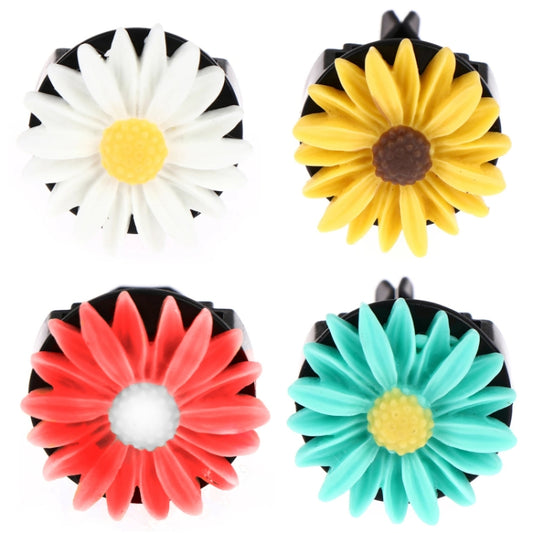 Colorful Resin Daisy Car Air Vent Aromatherapy Decorative Clip, Color: Blue by buy2fix