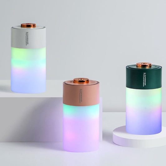 USB Colorful Cup Humidifier Home Car Ambient Light Desktop Air Purifier(Green) by buy2fix