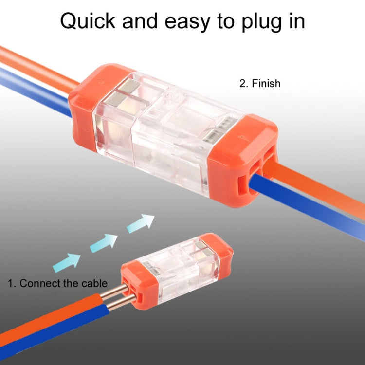 4pcs Direct Insertion Of Quick Terminal Block Wire Connector Clamps, Model: NC-33 by buy2fix