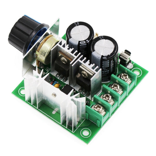 12V-40V 10A DC Motor Speed Controller PWM Stepless Speed Switch, Style: Without Stand by buy2fix