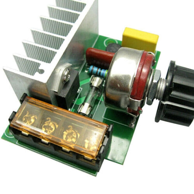 SCR Electronic Voltage Regulator Dimmer, Speed Regulation, Temperature Regulation, With Fuse Housing by buy2fix