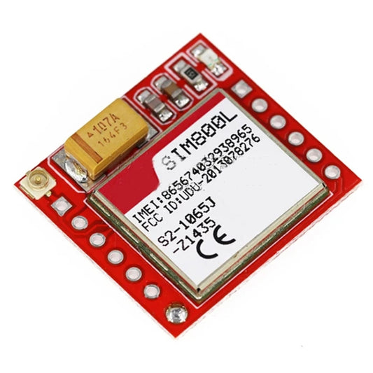 SIM800L GPRS Adapter Board GSM Module Micro SIM Card Core Board GSM Mod(With Antenna) by buy2fix