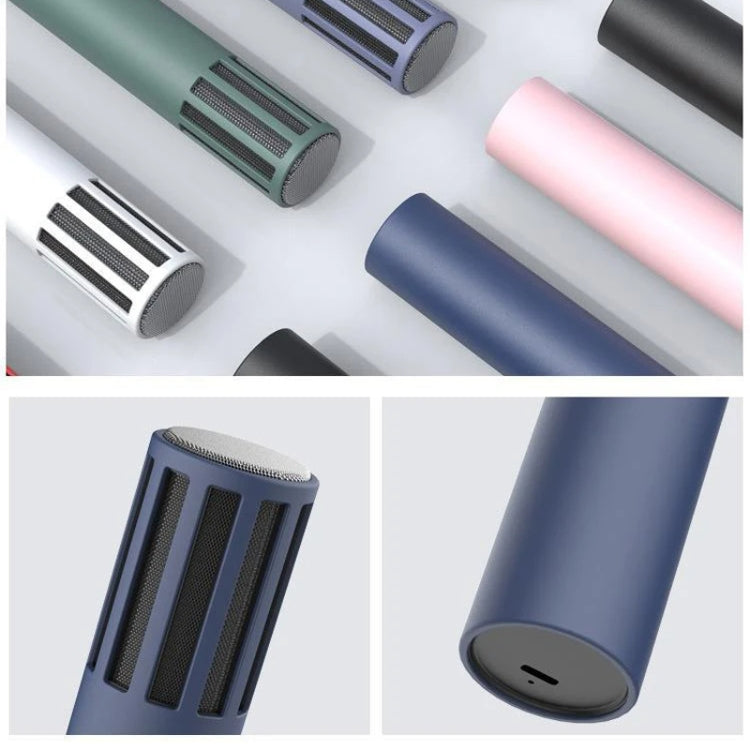 For Teslamic Microphone 1pair Silicone Protective Case Wireless Mic Cover(Midnight Blue) by buy2fix