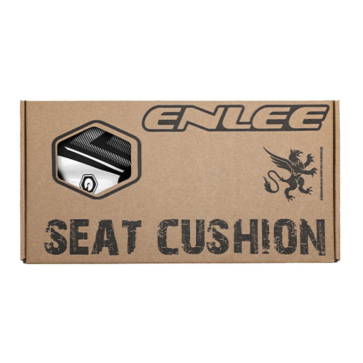 ENLEE E-ZD310 Bicycle Shockproof Cushion Outdoor Cycling Mountain Bike Saddle(White) by ENLEE