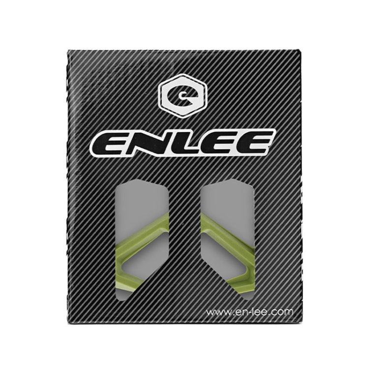 ENLEE F228 1pair Bicycle Nylon Pedals Mountain Bike Widened Riding Footrests(Olive Green) by ENLEE