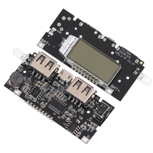 Dual USB18650 Battery Charger Module Mobile Power Boost DIY Li-Ion Battery Digital Display Charging Motherboard by buy2fix