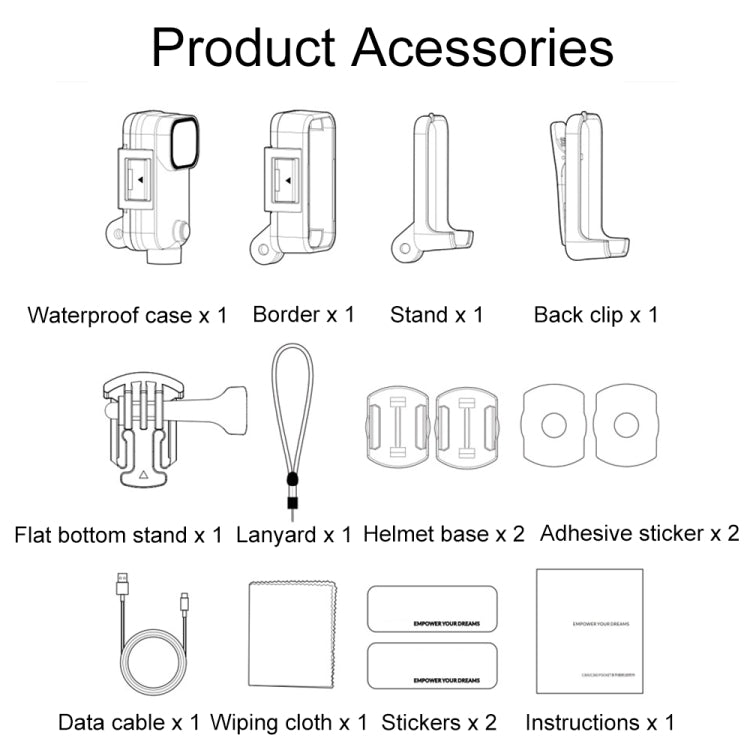 4K/30FPS 5G/2.4G HD Night Video Outdoor Waterproof Riding Record Thumb Camera, Spec: Standard Black by buy2fix