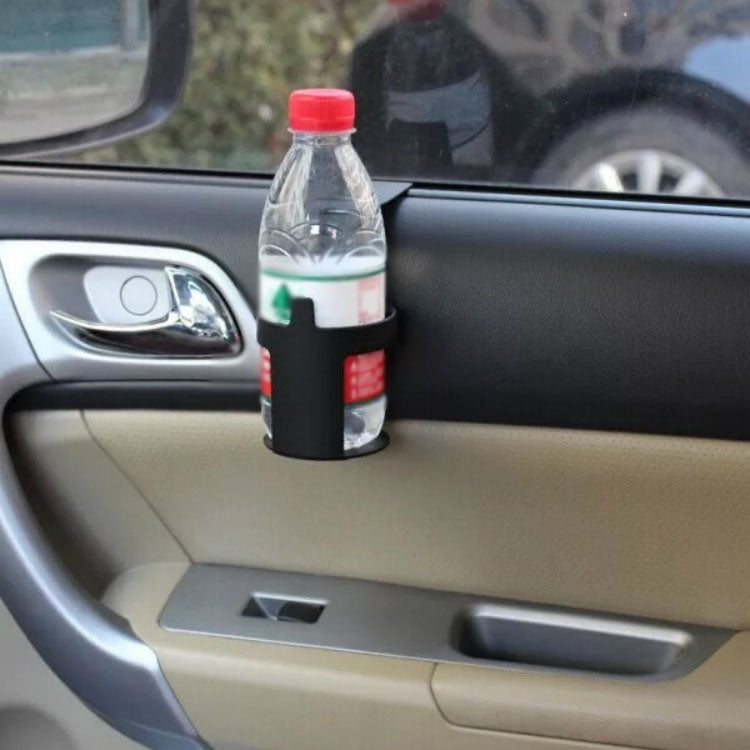Portable Cup Holder Car Drinks Cup Rack Shelf(Black) by buy2fix
