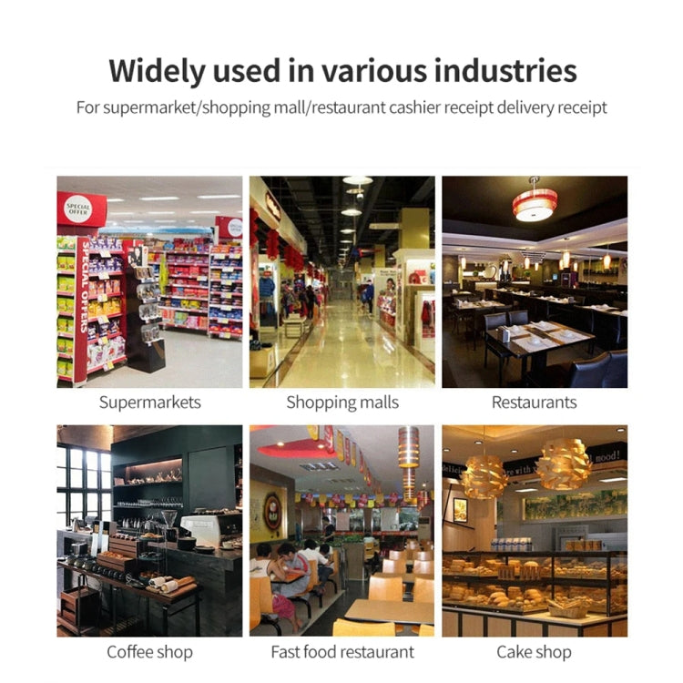 58mm Portable Logistics Takeaway Receipt Bluetooth Thermal Printer(UK Plug) by buy2fix