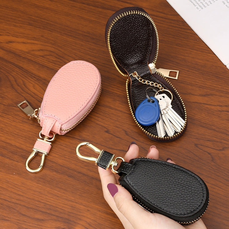 Universal Large Capacity Car Multifunctional Leather Key Storage Bag(Black) by buy2fix