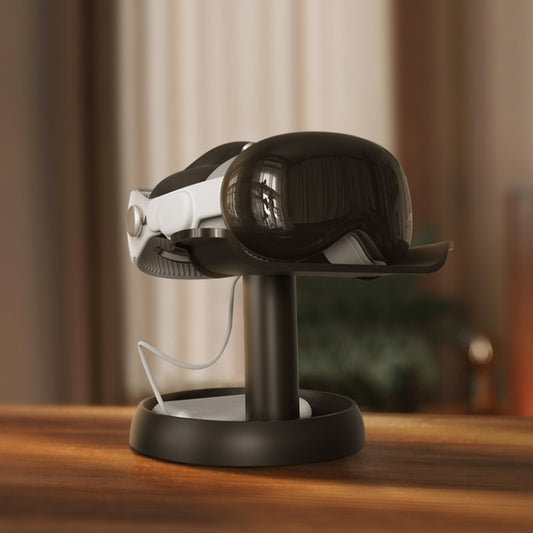 AMVR TYBP1 VR Desktop Storage Display Rack For Apple Vision Pro / Meta Quest 3 / Pico 4 / PlayStation VR 2(Black) by AMVR