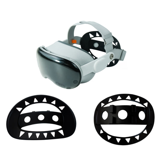 For Apple Vision Pro Balance Gravity Decompression Breathable Rear Cover TPU Cushion(Black) by buy2fix