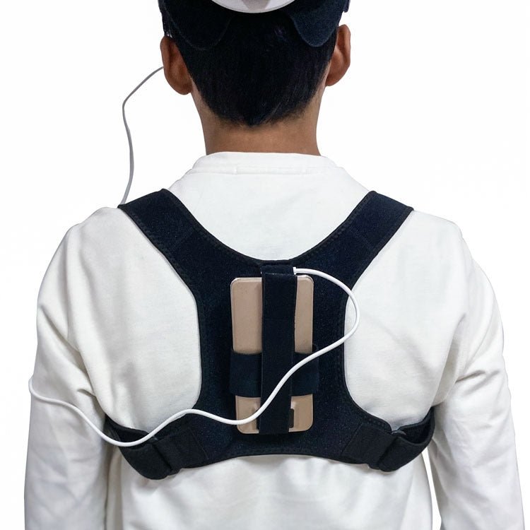 Mobile Battery Charging Treasure Power Back Strap VR Accessories(Black) by buy2fix