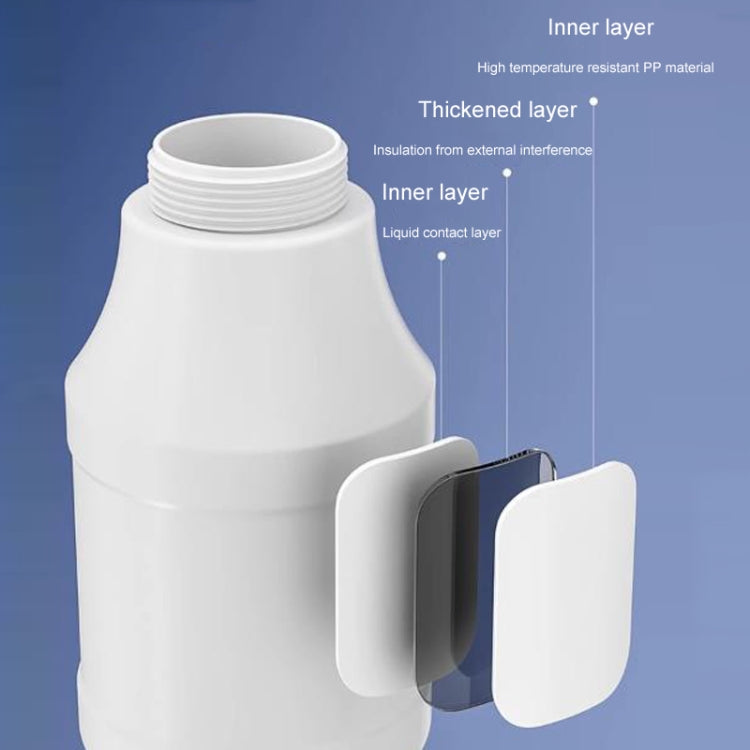 SUITU ST-6322 1.5L Car Washing Electrical Foam Sprayer Rechargeable Automobile Foam Pot(White) by SUITU