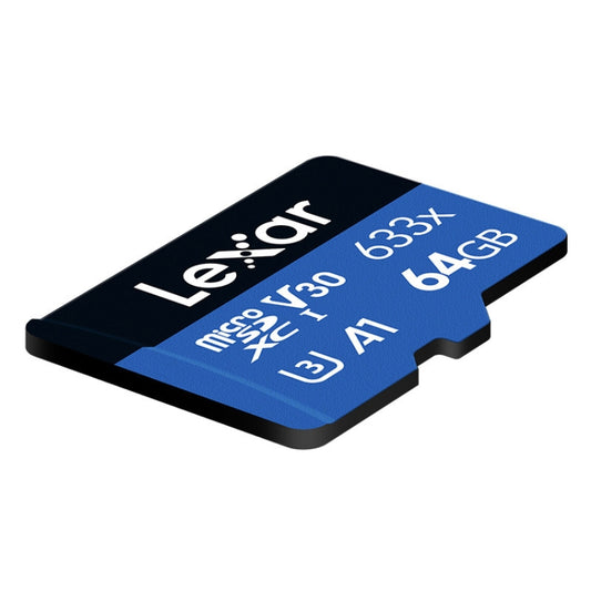 Lexar 633x 64GB High-speed Driving Recorder Dedicated Mobile Phone Memory Card DVR TF Card by Lexar