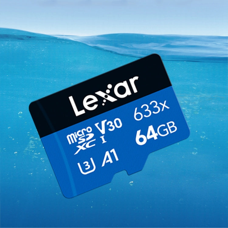 Lexar 633x 64GB High-speed Driving Recorder Dedicated Mobile Phone Memory Card DVR TF Card by Lexar