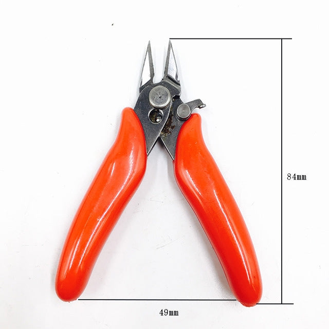 Stainless Steel Mini Electronic Water Cut Pliers Electrician Repair Tools, Color:Red by buy2fix