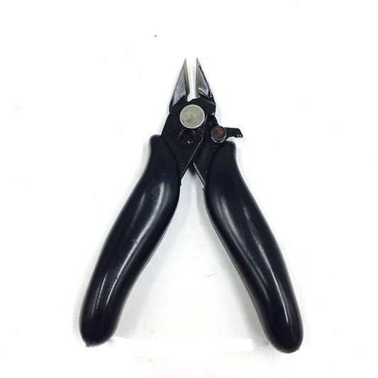 Stainless Steel Mini Electronic Water Cut Pliers Electrician Repair Tools, Color:Black by buy2fix