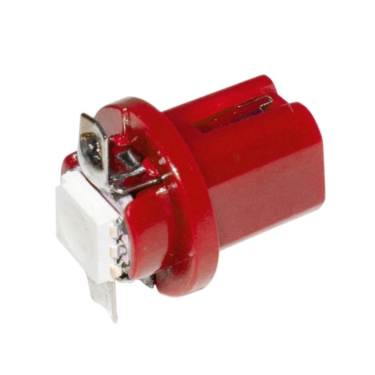 10 PCS T8.5 5050 Led 1 SMD Car Gauge Dash Bulb Dashboard Instrument Light Wedge Interior Lamp(Red) by buy2fix