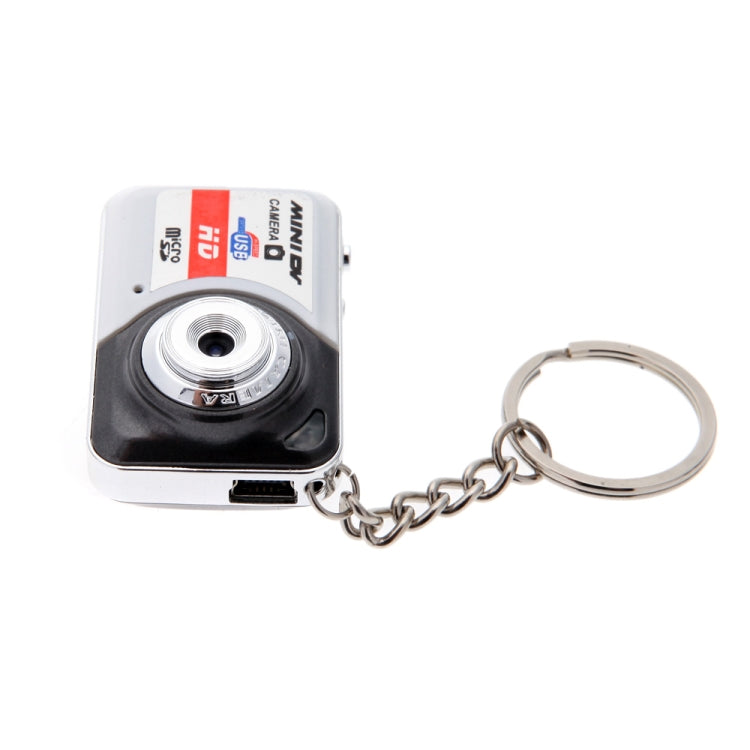 X6 Portable Ultra Mini HD Kids Digital Camera DV Camcorder with Key Ring, Support TF Card(Glamour Gray) by buy2fix