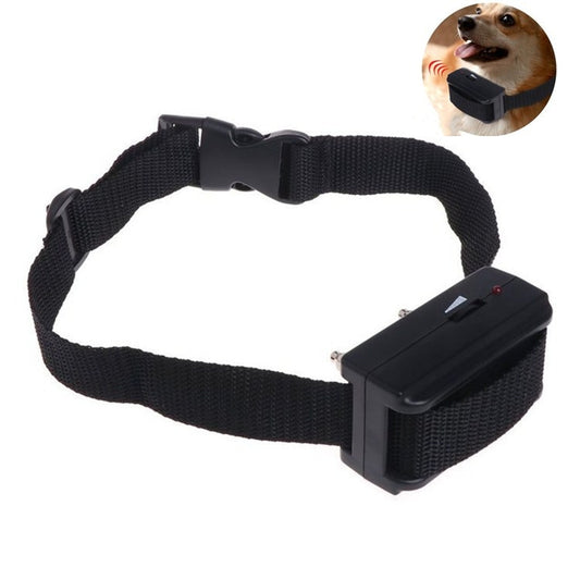 Pet Bark Stopper Automatic Dog Trainer Electric Shock Collar(Black) by buy2fix