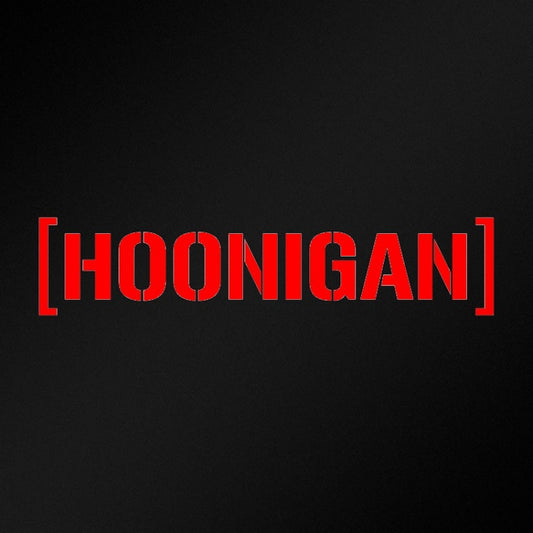 HOONIGAN Car Sticker Vinyl Auto Window Decal(Red) by buy2fix