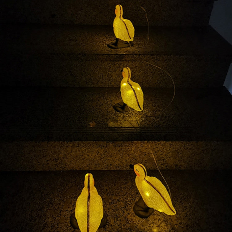 Solar Power Duck Outdoor Courtyard Decoration Lamp by buy2fix
