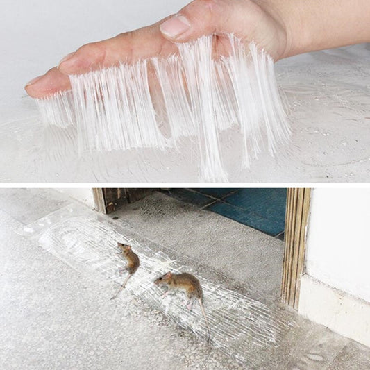Anti-rodent Strong Sticky Board Transparent Sticky Mouse with Mousetrap Glue by buy2fix