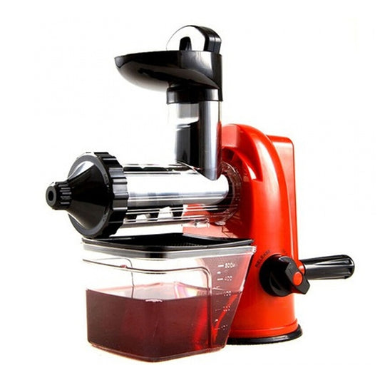 Multifunction Home Manual Juicer Apple Orange Wheatgrass Portable DIY Juicer(Red) by buy2fix