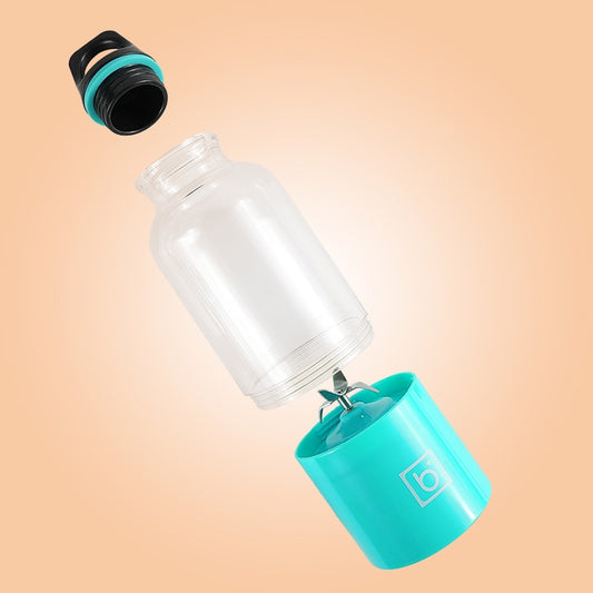 Mini Portable Electric Juicer Cup USB Rechargeable Juicer Fruit Juice Extractor(Blue) by buy2fix