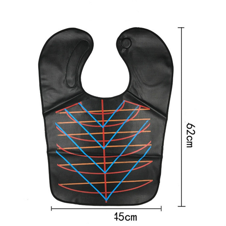 Dyeing Hair Shawl Cloth Waterproof Thickening Baked Shawl Hairdressing Supplies Random Color Delivery by buy2fix