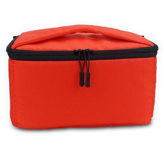 Water-resistant DSLR Padded insert Case Waterproof Zipper Removable Partition Camera Bags(Red) by buy2fix