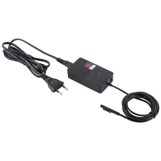 44W 15V 2.58A AC Adapter Power Supply for Microsoft Surface Pro 5 1796 / 1769, EU Plug by buy2fix