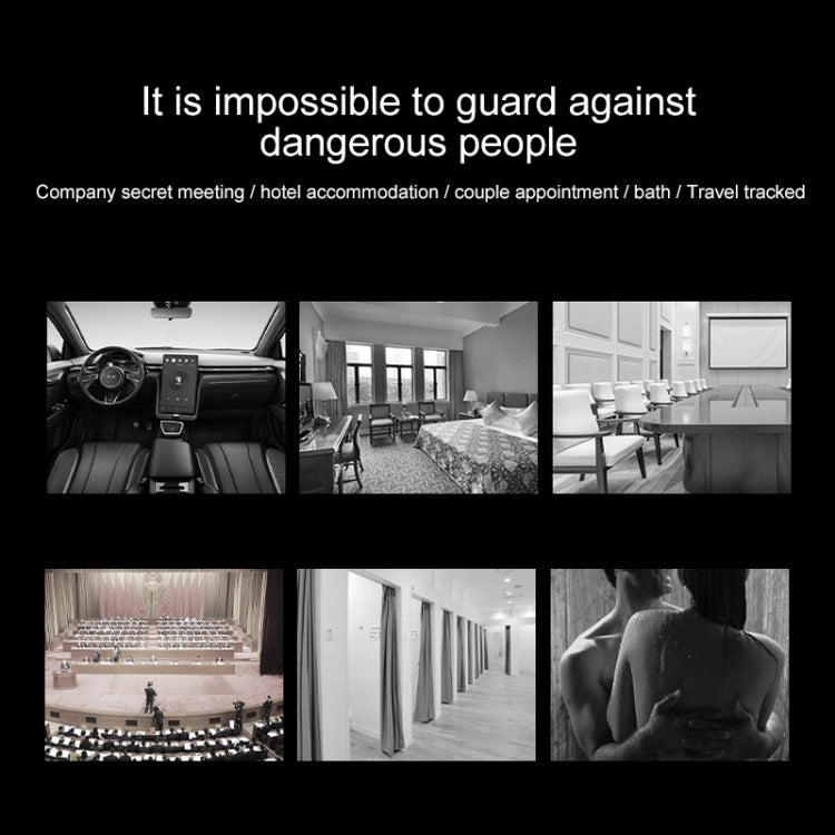 HK-809 High Sensitivity GPS Magnetic Field Electromagnetic Wave Wireless Signal Detector(Black) by buy2fix