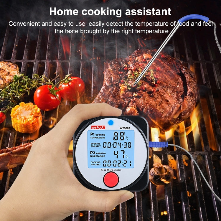 Wintact WT308A Smart Food Thermometer BT Meat Thermometer with Timer Alarm by Wintact