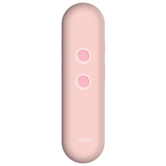 T4 Portable AI Smart Voice Translator Business Travel Real Time Translation Machine Support 42 Languages (Pink) by buy2fix