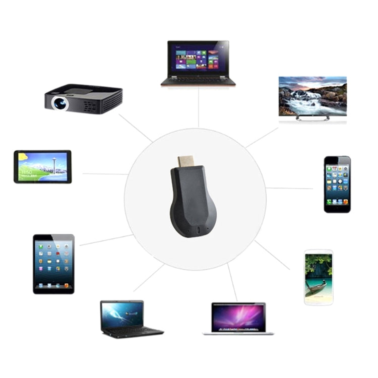 M9 Plus Wireless WiFi Display Dongle Receiver Airplay Miracast DLNA 1080P HDMI TV Stick by buy2fix
