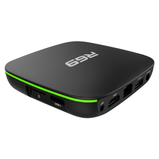 R69 1080P HD Smart TV BOX Android 4.4 Media Player with Remote Control, Quad Core Allwinner H3, RAM: 1GB, ROM: 8GB, 2.4G WiFi, LAN, US Plug by buy2fix