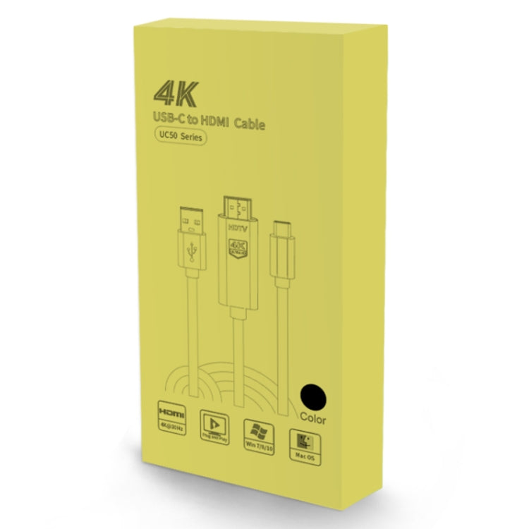 UC505 USB-C / Type-C 4K 30Hz HDTV Cable by buy2fix