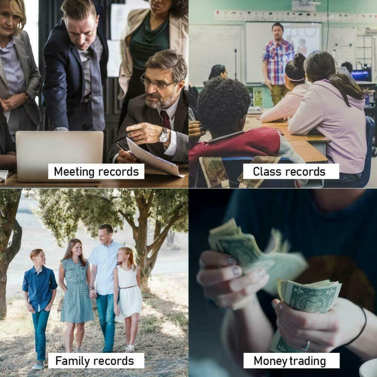 C181 1080P Mini Back Clip 130 Degree Small Wide Angle Meeting Lecture Professional Video Recorder Pen without TF Card by buy2fix