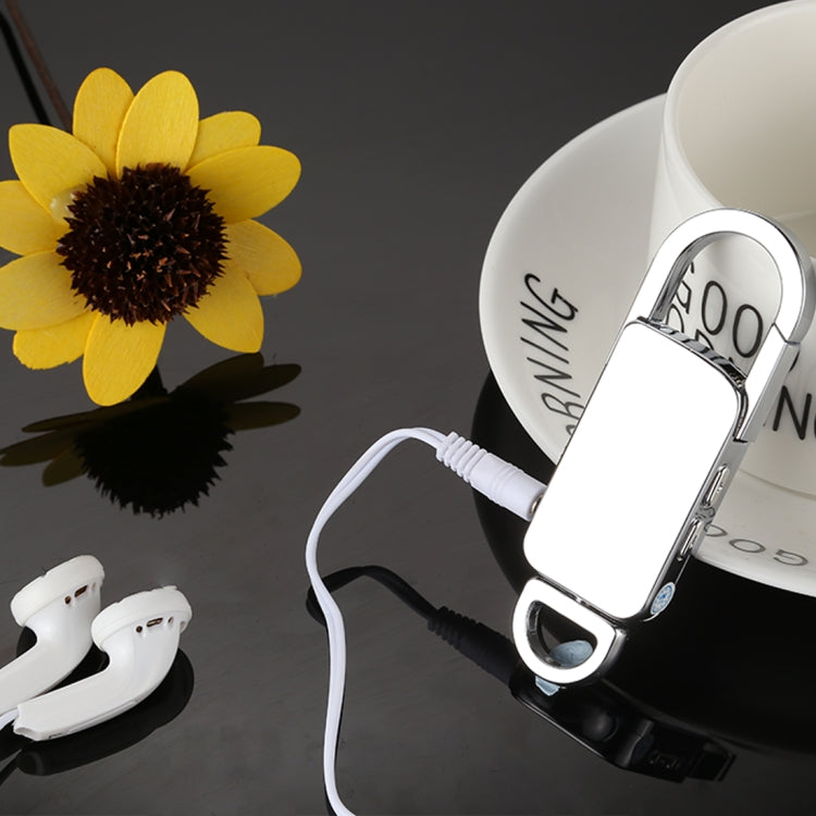 VM800 Portable Audio Voice Recorder Keychain, 8GB, Support Music Playback by buy2fix