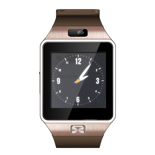 DZ09 1.56 inch Screen Bluetooth 3.0 Android 4.1 OS Above Smart Watch Phone with Bluetooth Call & Call Reminder & Sleep Monitor & Pedometer & Sedentary Reminder & Calendar & SMS & Audio and Video Player & Anti-loss Function(Gold) by buy2fix