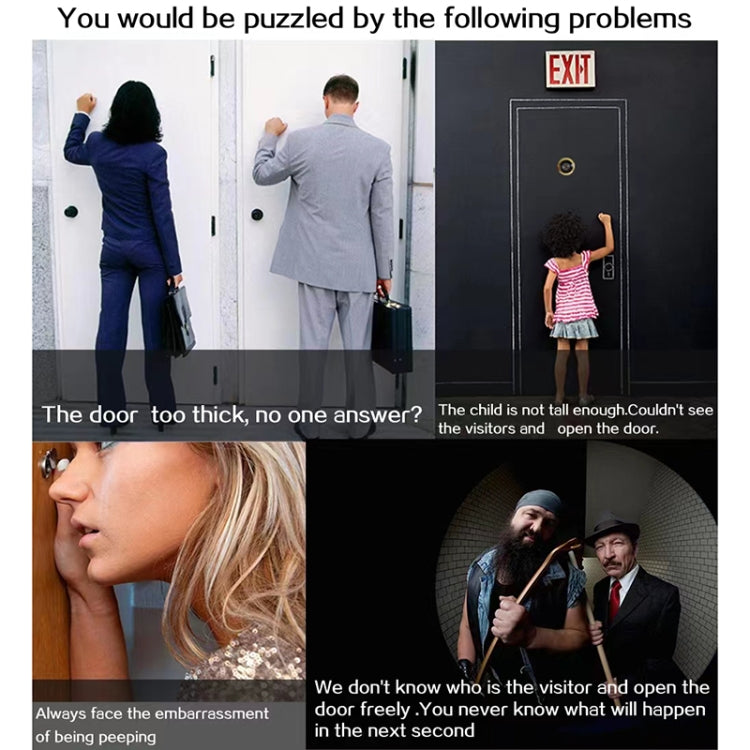 X1 4.3 inch Screen IP55 Waterproof Digital Door Viewer by buy2fix