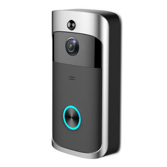 M3 720P Smart WIFI Ultra Low Power Video Visual Doorbell,Support Mobile Phone Remote Monitoring & Night Vision(Black) by buy2fix