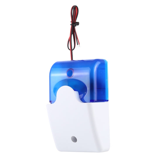 103 Mini Strobe Siren Durable Home Security Alarm System (Blue) by buy2fix