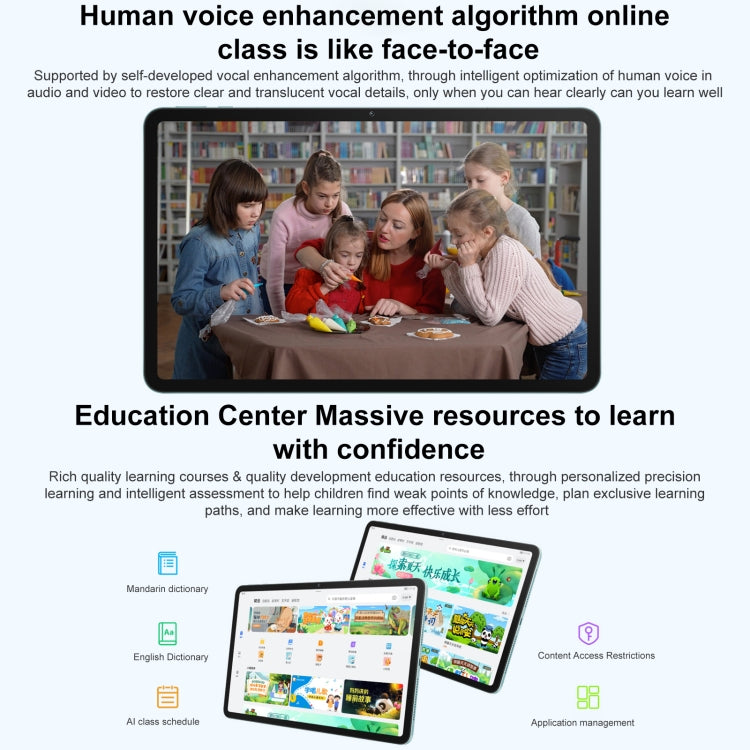 Honor Pad 8 HEY-W09 WiFi, 12 inch, 6GB+128GB, Magic UI 6.1 (Android S) Qualcomm Snapdragon 680 Octa Core, 8 Speakers, Not Support Google(Blue) by HONOR