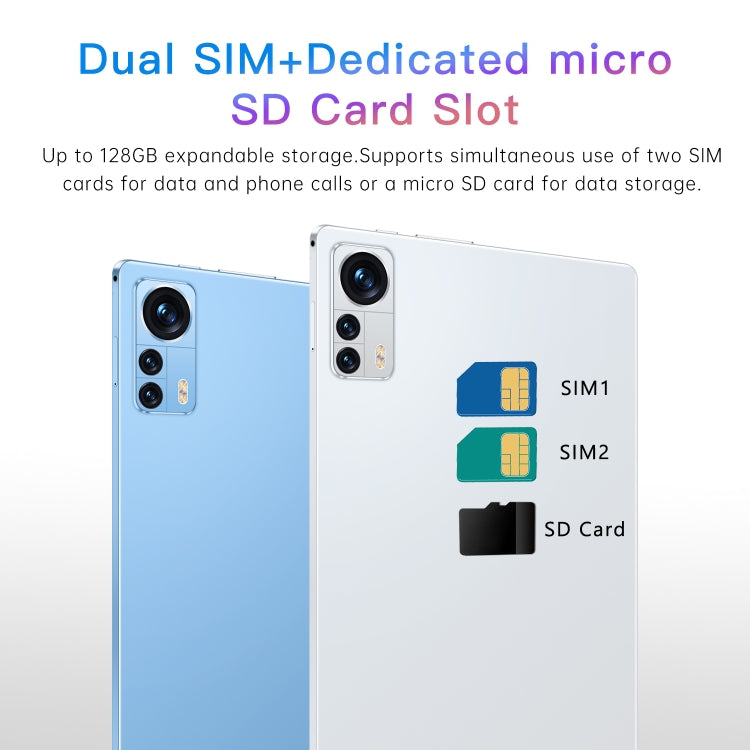 X12 4G LTE Tablet PC, 10.1 inch, 4GB+32GB, Android 8.1 MTK6750 Octa Core, Support Dual SIM, WiFi, Bluetooth, GPS(Gold) by buy2fix